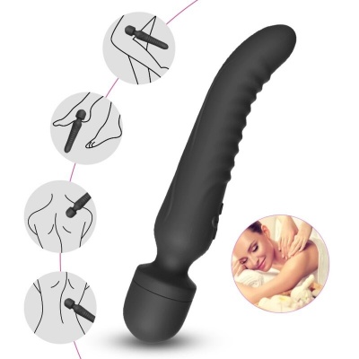 Armony Mission Heat Massager Vibrator Black