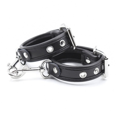 Ohmama Fetish Wrist Restraints Leather Strap - image 1