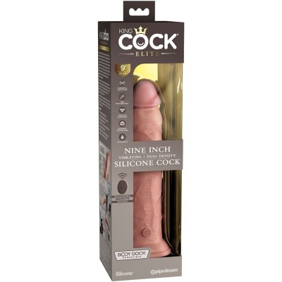King Cock Elite Vibrating Remote Control Silicone 23 CM - image 7