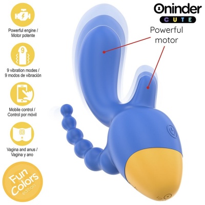 Oninder Cute Love 3 Some Triple Vibrator - image 6