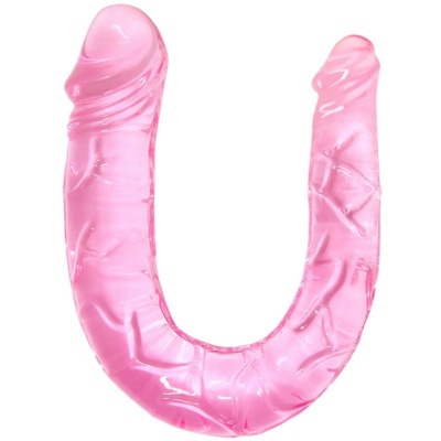 Baile Double Dong Double Pink Dildo