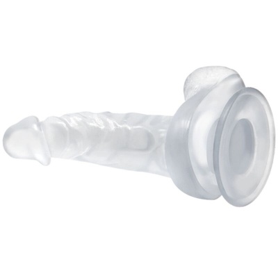 Baile Realistic Dildo Transparent 16.7 CM - image 2