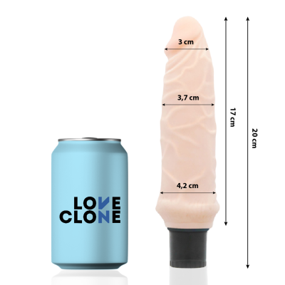 Loveclone Ivar Self-Lubrication Vibrator 20cm - image 2