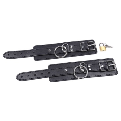 Ohmama Fetish O-Ring Locked Wrist Restraints - image 2