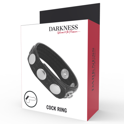 Darkness Leather Erection Ring - image 4