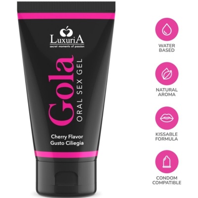 Intimateline Luxuria Cherry Oral Sex Gel 50ml - image 3