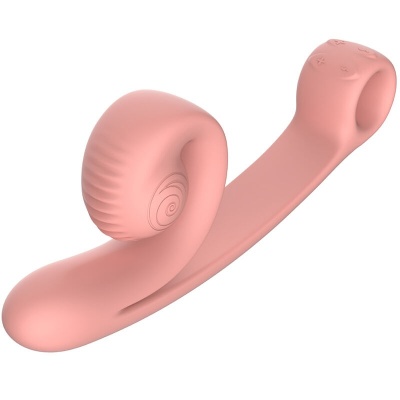 Snail Vibe Curve Vibrator Peach Snail Vibe Curve Vibrator Peach