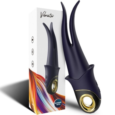 Armony Shadow Blue Double-Head Teasing Vibrator - image 6