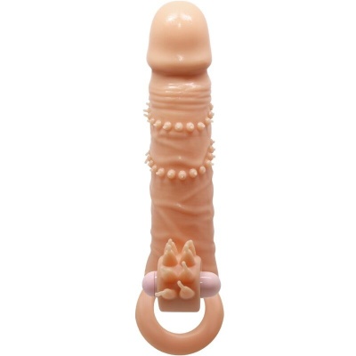 Pretty Love Connor Penis Sleeve w/ Clitoral Stimulator - image 2