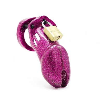 CB-X – CB-6000 Chastity Kit – Glitter Roze Foto van CB-X – CB-6000 Chastity Kit – Glitter Roze