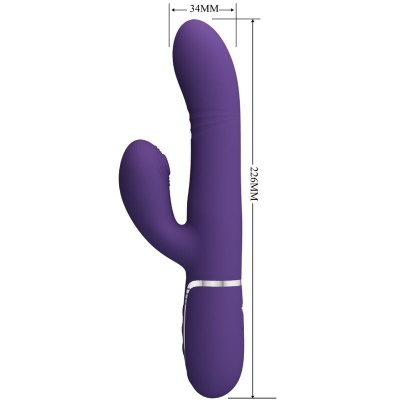 Pretty Love Multifunction G-Spot Vibrator Purple - image 2