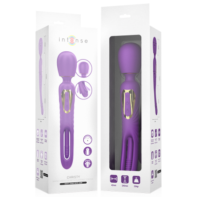 Intense Christy Vibrating Wand With Flipping Tongue - image 3