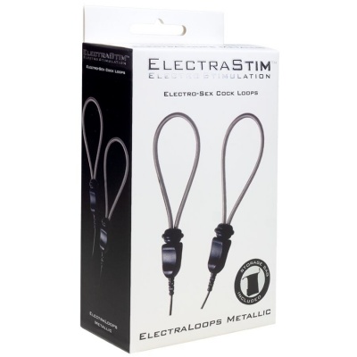 ElectraStim Electraloops E-Stim Adjustable Metal Penis Rings - image 2