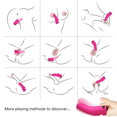 Armony Aurora Finger Vibrator Fuchsia - image 2