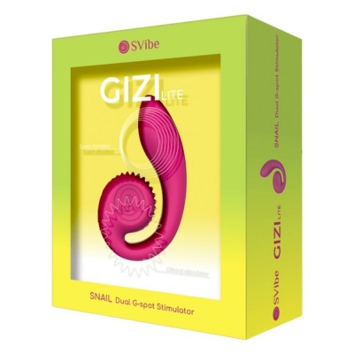 Snail Vibe - Gizi Lite Dual G-Spot & Clitoral Pink Vibrator - image 4