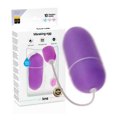 Online Waterproof Vibrating Egg Purple - image 2