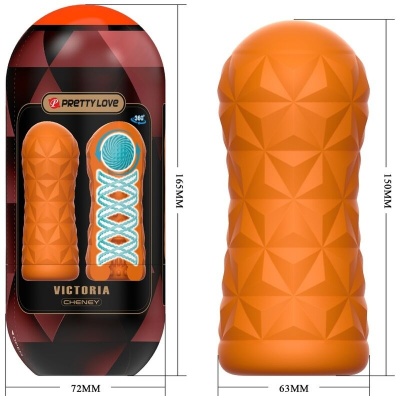 Pretty Love Victoria Cheney Masturbator Orange - image 5
