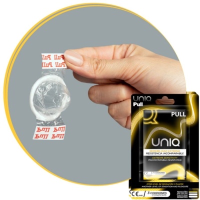 Uniq Pull Latex-Free Condoms with Strips 3 Units - image 2