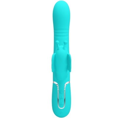 Pretty Love Multifunction Rabbit 4-in-1 Aqua - image 2