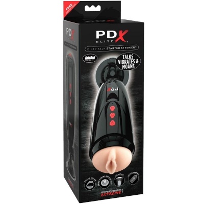 PDX Elite Dirty Talk Starter Stroker - image 3