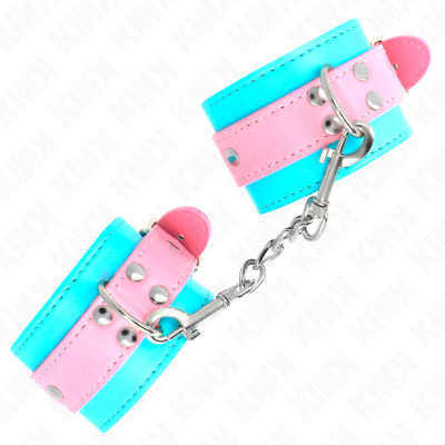 Kink Cute Wrist Restraints Blue Pink 16-28CM - image 3