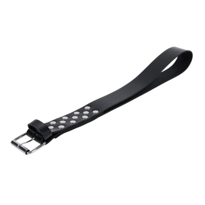 Foto van Sportsheets - Edge Leather Belt Spanker - Zwart