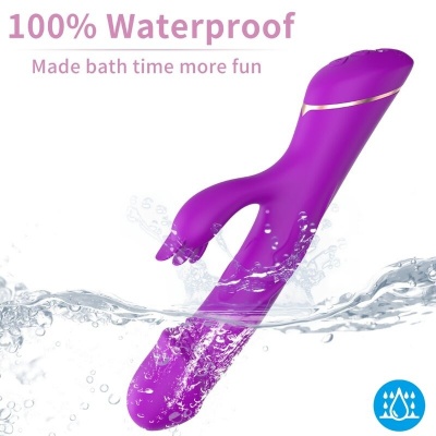 Armony Dildo Rabbit Silicone Purple - image 3