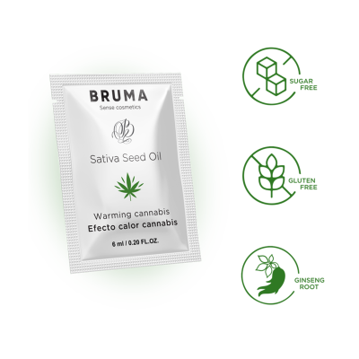 Bruma Sativa Seed Oil Warming 6 ML - image 4