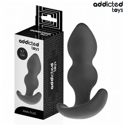 Addicted Toys Anal Plug Silicone L 11.7CM - image 1