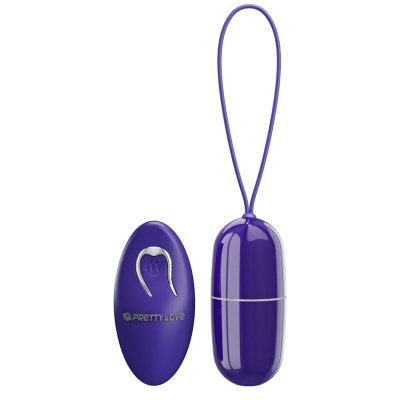 Pretty Love Arvin Violet Vibrating Egg Remote Control