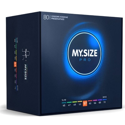 My Size Pro Condoms 57mm 80 Pack My Size Pro Condoms 57mm 80 Pack