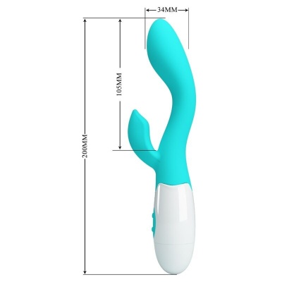 Pretty Love Brighty G-Spot Vibrator Aqua Green - image 7