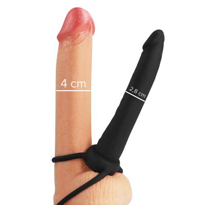 Mythology Cobi Onyx Anal Dildo Dual Ring - image 2