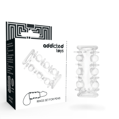 Addicted Toys Penis Sleeve Clear - image 2