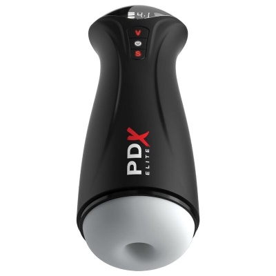 PDX Elite Fap-Gasm Clear Masturbator