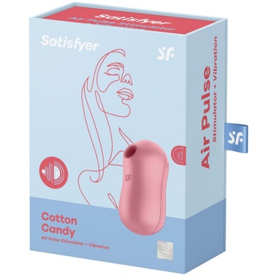 Satisfyer Cotton Candy Air Pulse Stimulator Pink - image 3