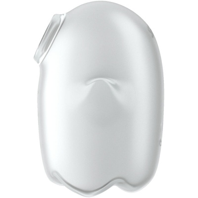 Satisfyer Glowing Ghost Air Pulse and Vibrator White - image 3