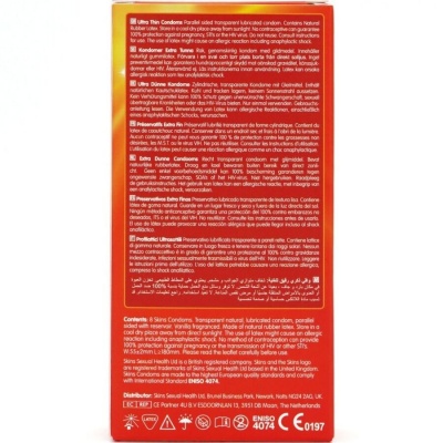 Skins Ultra Thin Premium Condoms Pack 8 - image 4