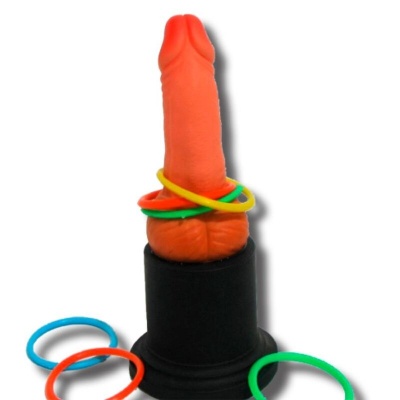 Penis Ring Toss Trophy Game Kit