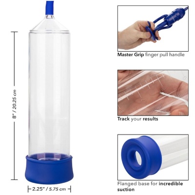 CalExotics Admiral Sta-Hard Erection Pump, Silicone Base - image 3