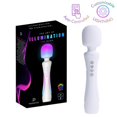 Foto van Paradise Pleasure Products - Illumination The Wand - Wit