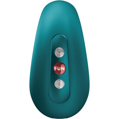 Fun Factory Cherie Double Air Pulse Vibrator Bottle Green - image 3