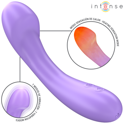 Intense Becky Heatable Vibrator 19cm - Purple - image 2