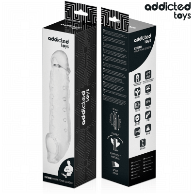 Addicted Toys Transparent Penis Extender Size S 23cm - image 7