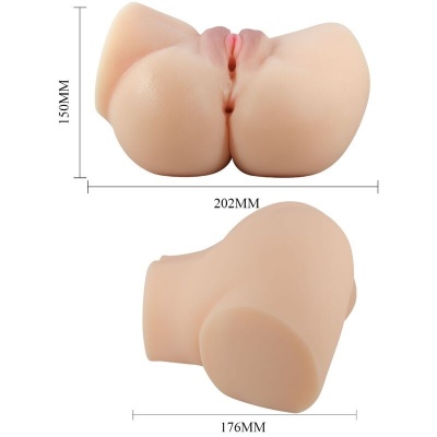 Crazy Bull Emilia Realistic Vagina Anus Vibrator - image 6