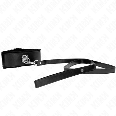 KINK Necklace Black Studded Lace 40-48cm - image 4