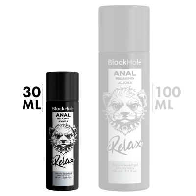 Black Hole Anal Relaxing Jojoba Silicone 30ml - image 2