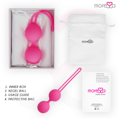 Moressa Osian Three Pink Kegel Balls - image 6