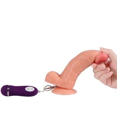 Shequ Iron Dragon Vibrator Dildo With Remote Control 17.5 CM - image 6