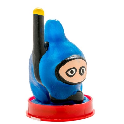 Condomerie Handpainted Novelty Condoms Diver - image 2